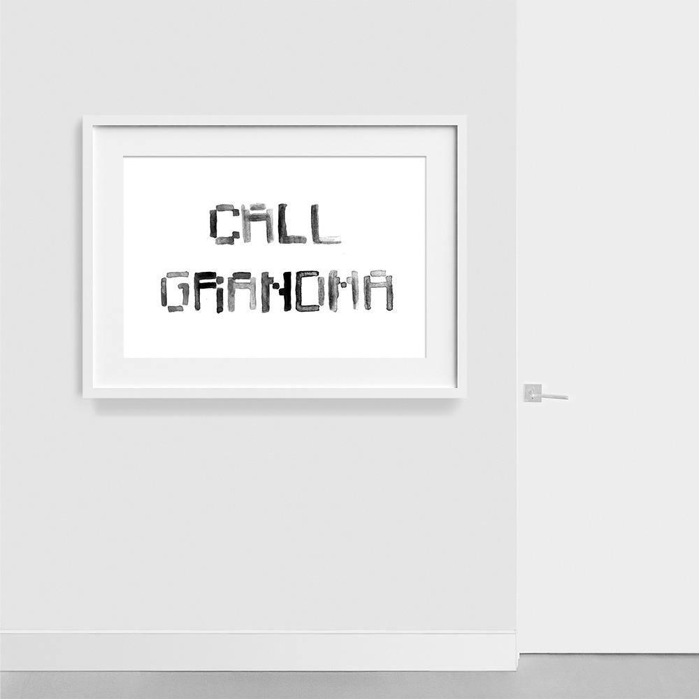 Call Grandma, Print  by  Call Grandma Tappan