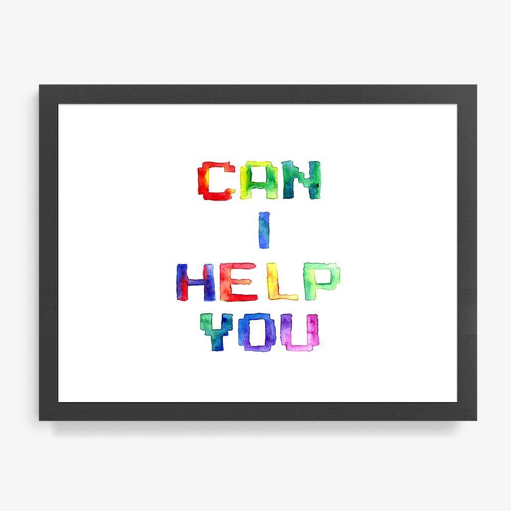 Can I Help You, Print  by  Can I Help You Tappan