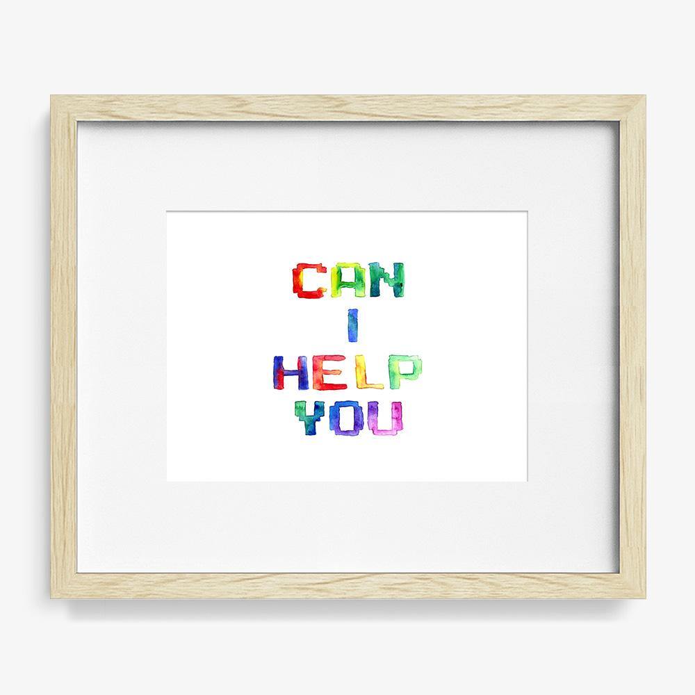 Can I Help You, Print  by  Can I Help You Tappan