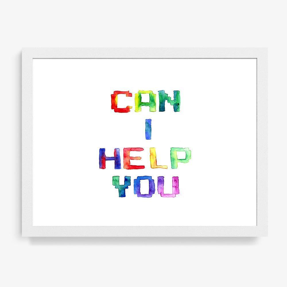 Can I Help You, Print  by  Can I Help You Tappan