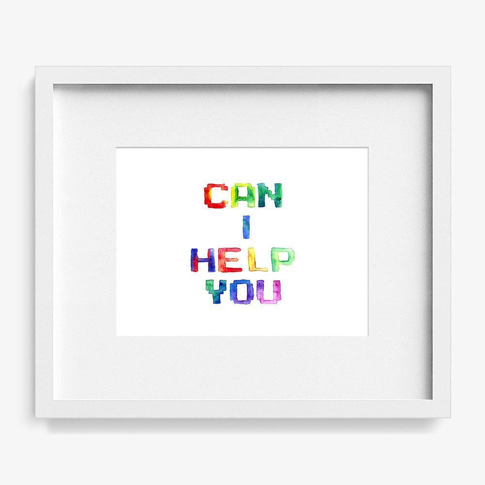 Can I Help You, Print  by  Can I Help You Tappan