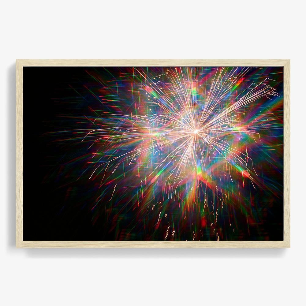 Firework in Napa, Photograph  by  Firework in Napa Tappan