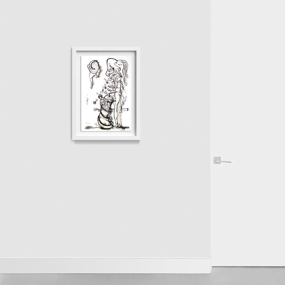 Gastropod , Drawing by Gastropod Tappan