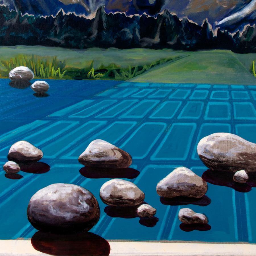 Painting by Mathew Tucker