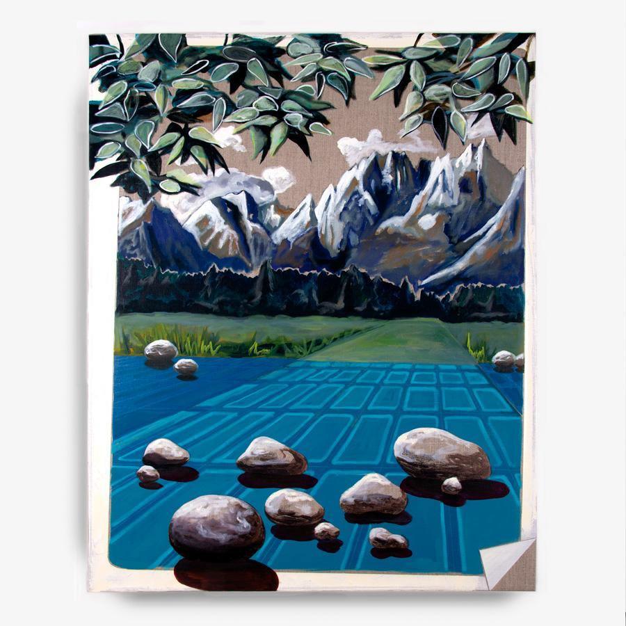 Painting by Mathew Tucker