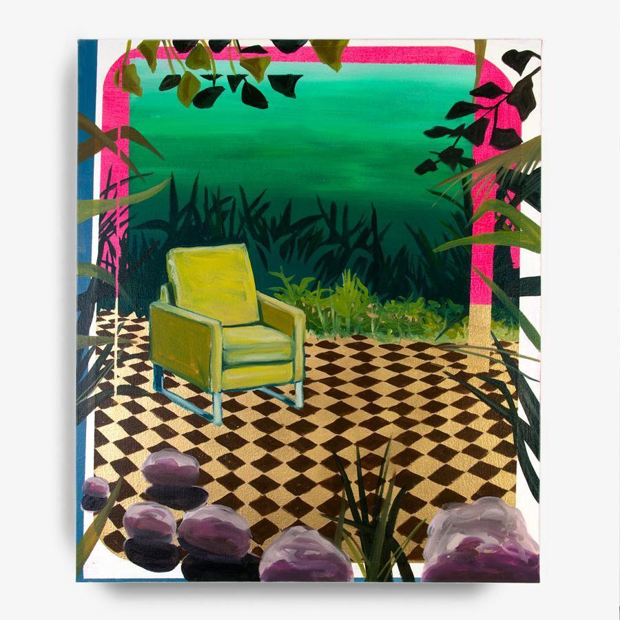 Painting by Mathew Tucker