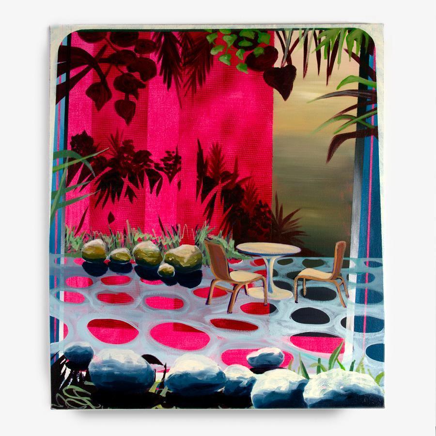 Painting by Mathew Tucker