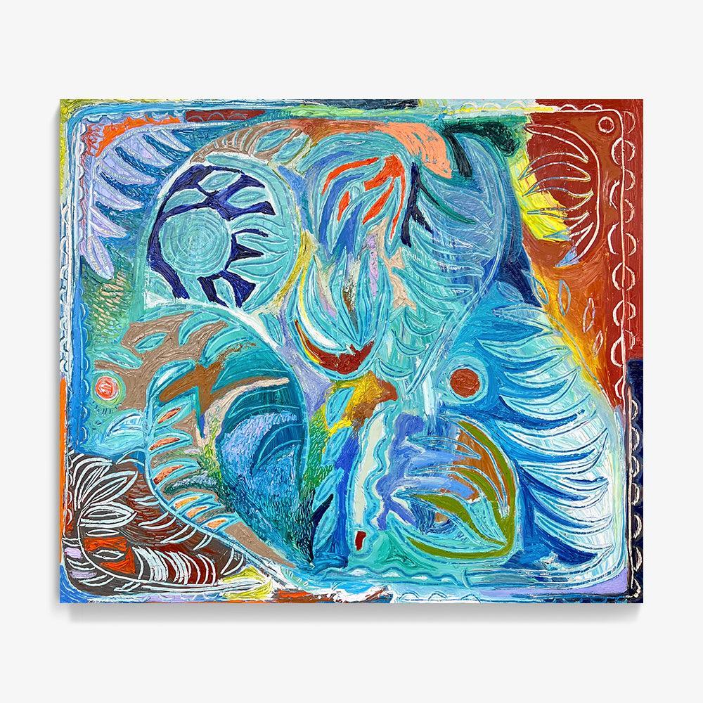 Painting by Hannah Carrick
